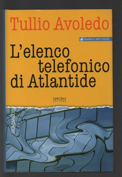 L' elenco telefonico di Atlantide - Tullio Avoledo - copertina