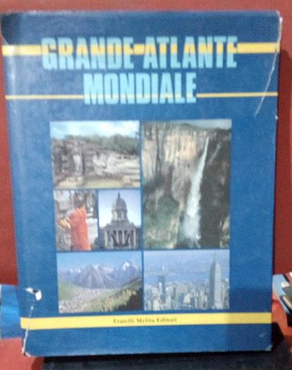 Grande atlante mondiale - Giovanni De Agostini - copertina