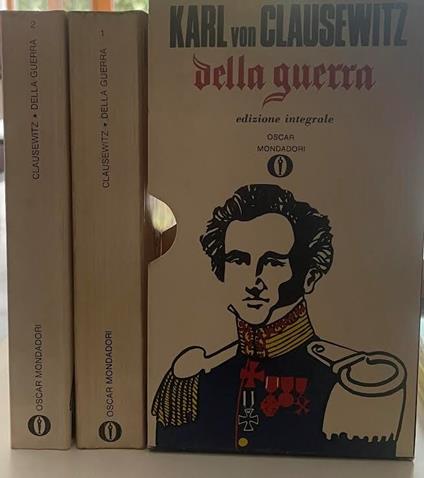 Della guerra I-II volume - Karl von Clausewitz - copertina