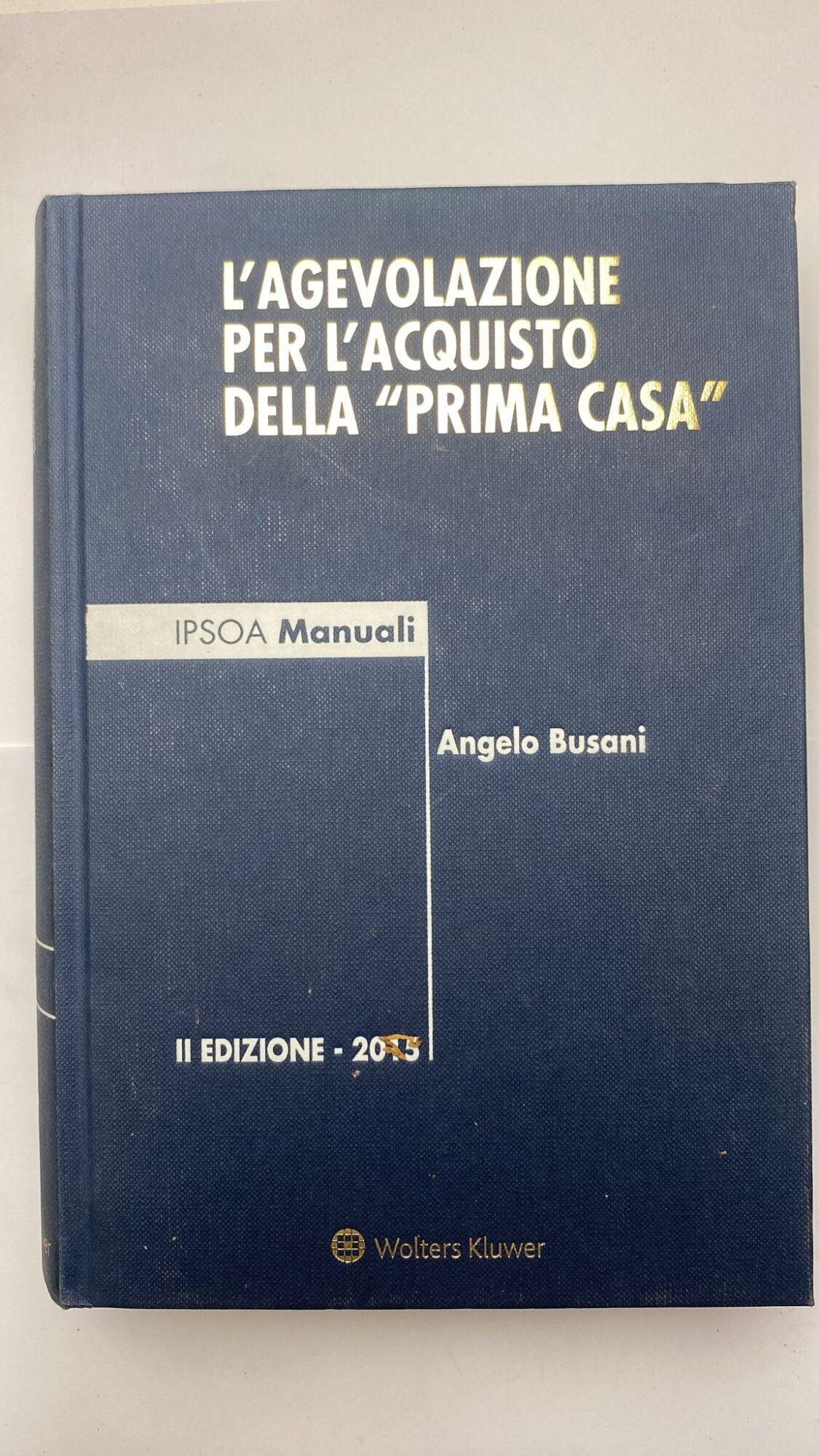 L' agevolazione per l'acquisto della "prima casa"