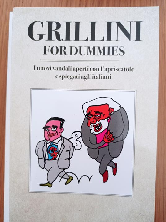 Grillini for dummies - copertina