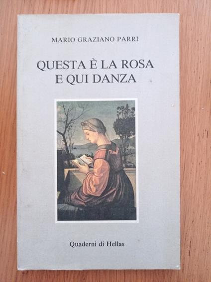 Questa è la rosa e qui danza - copertina