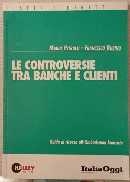 Le controversie tra banche e clienti - copertina
