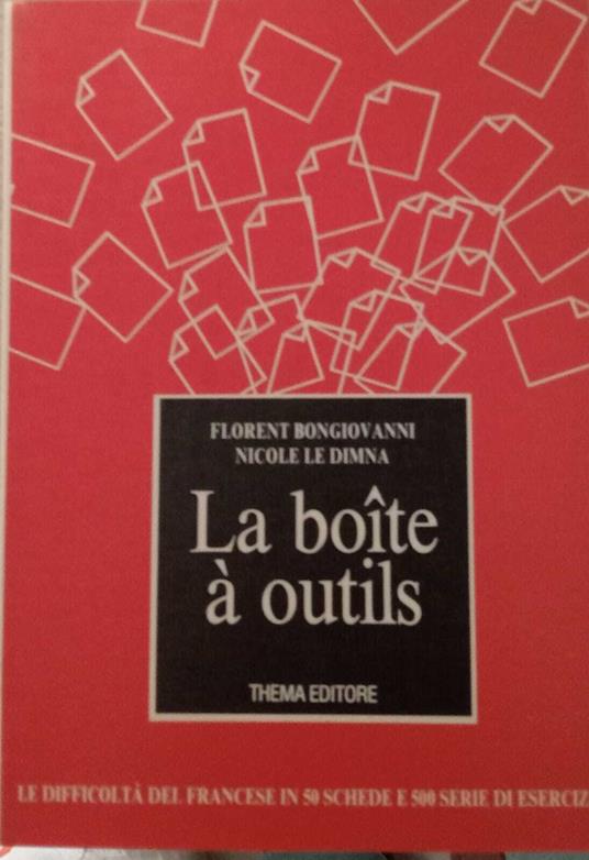 La boite à outils - copertina