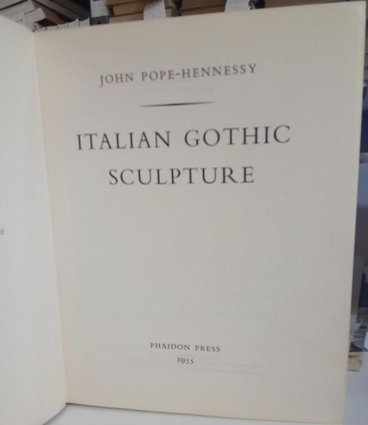 Italian Gothic Sculpture - copertina