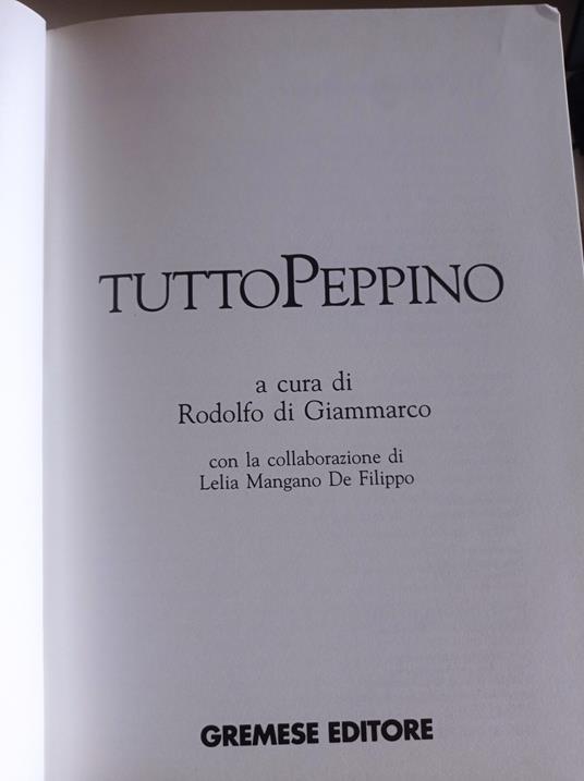 Tutto Peppino - copertina