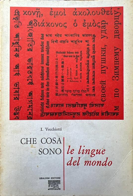 Che cosa sono. Le lingue del mondo - copertina