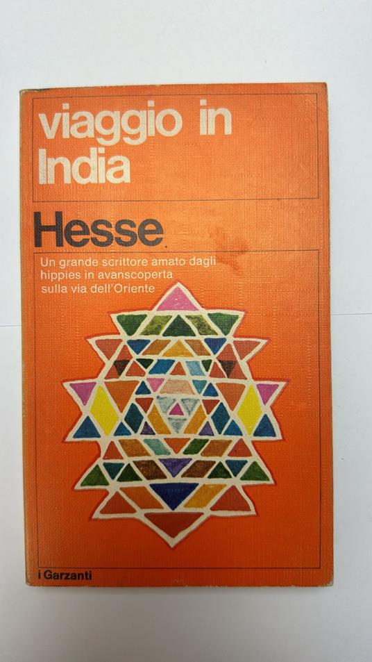 Viaggio in India - Hermann Hesse - copertina