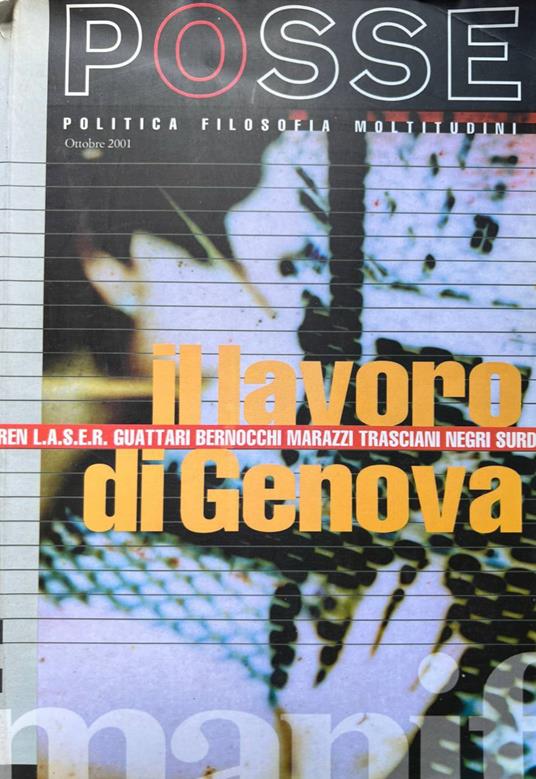 Il lavoro di Genova - copertina
