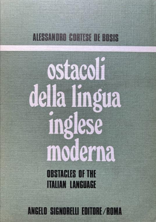 Ostacoli della lingua inglese moderna - copertina