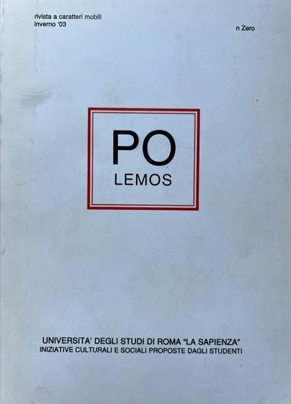 Polemos N Zero - copertina