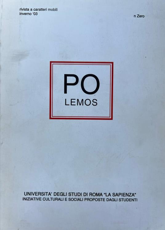 Polemos N Zero - copertina
