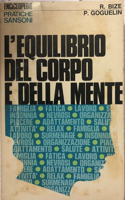 L' equilibrio del corpo e della mente - copertina