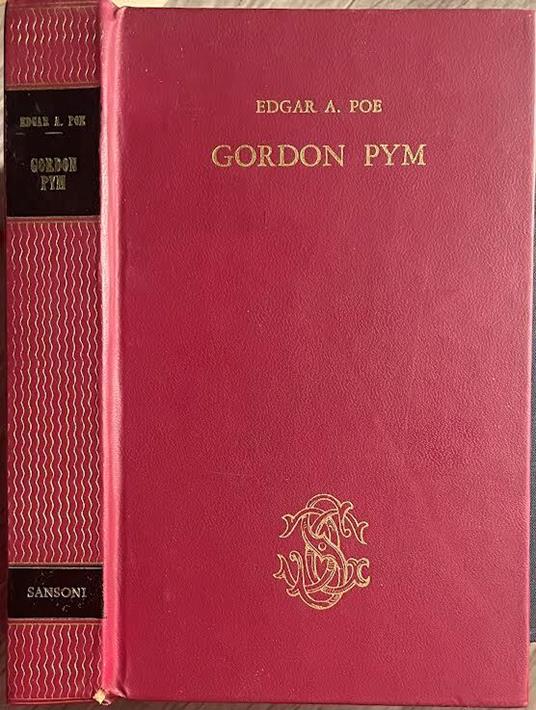 Gordon Pym - Edgar Allan Poe - copertina