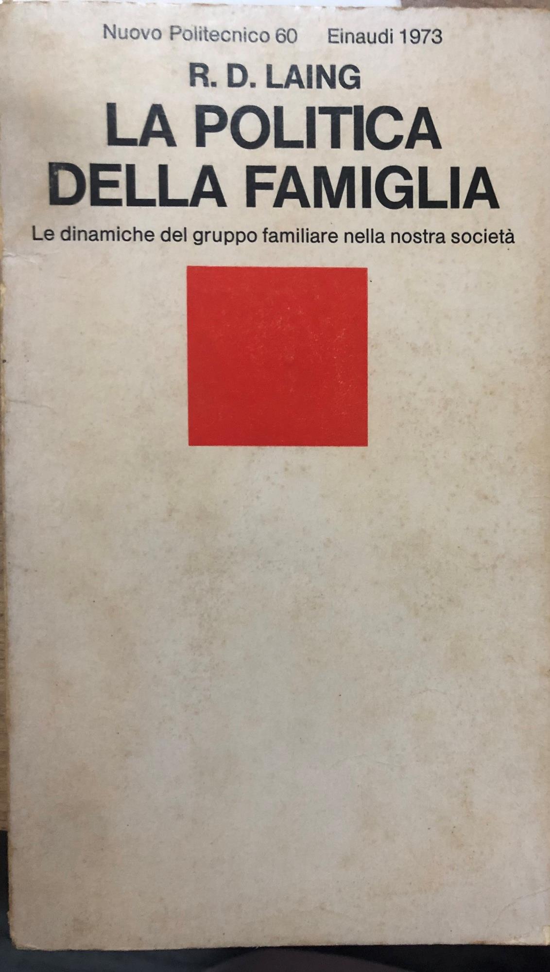 La politica della famiglia