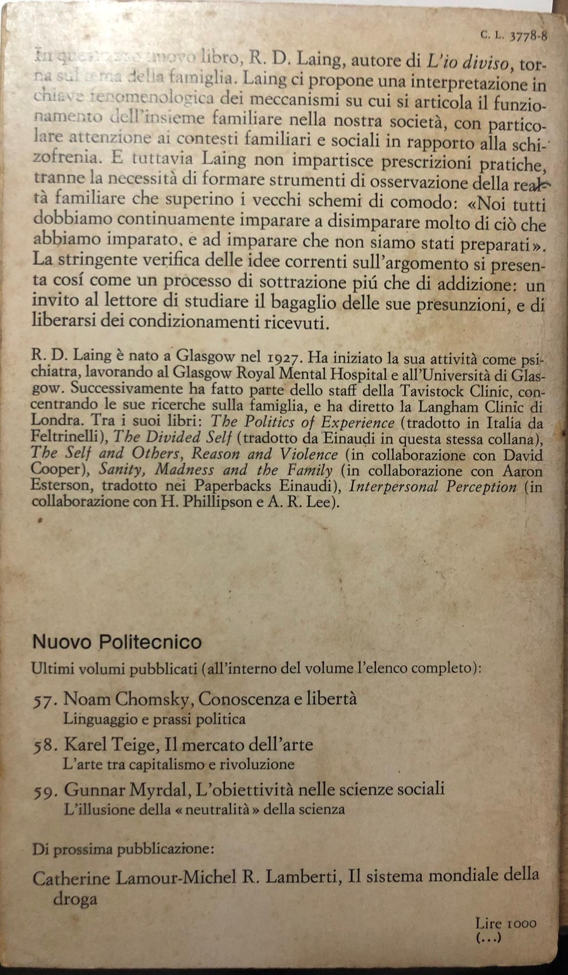 La politica della famiglia