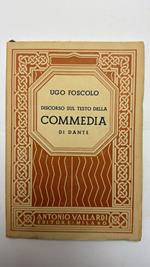 Discorso sul testo della Commedia di Dante