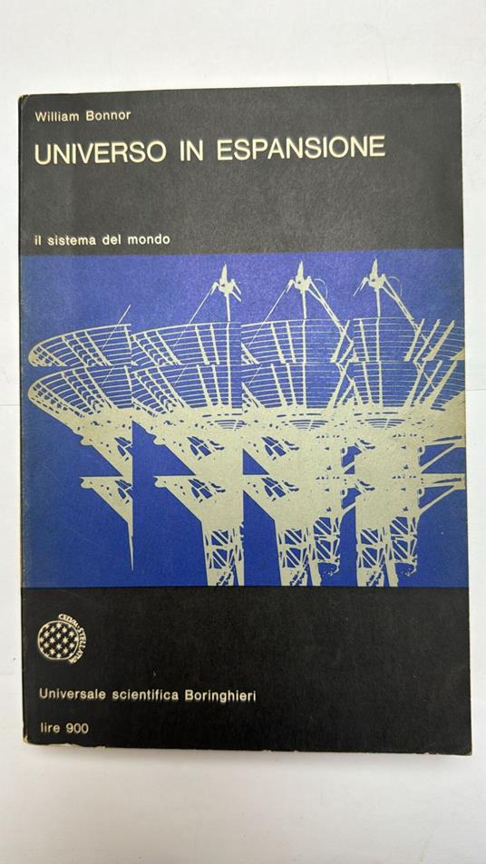 Universo in espansione - William Bonnor - copertina