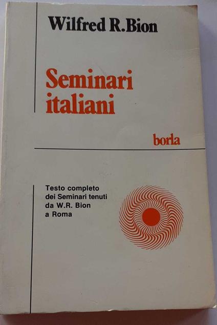 Seminari italiani - copertina