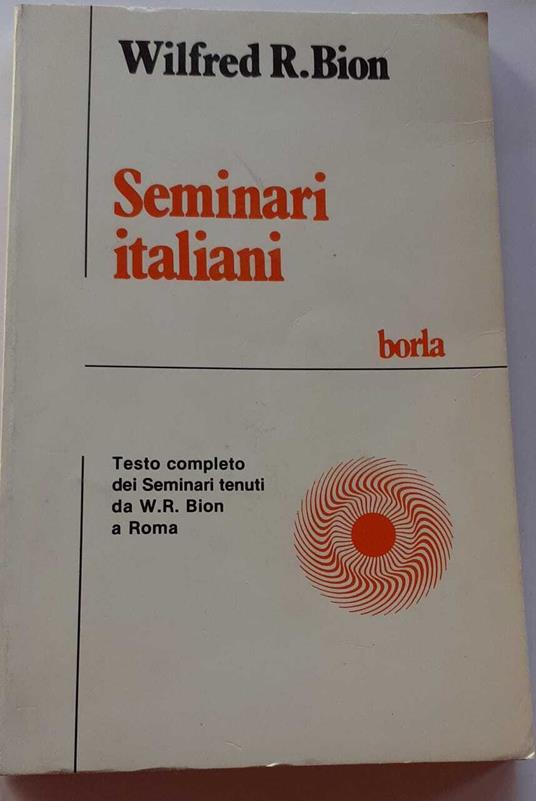 Seminari italiani - copertina