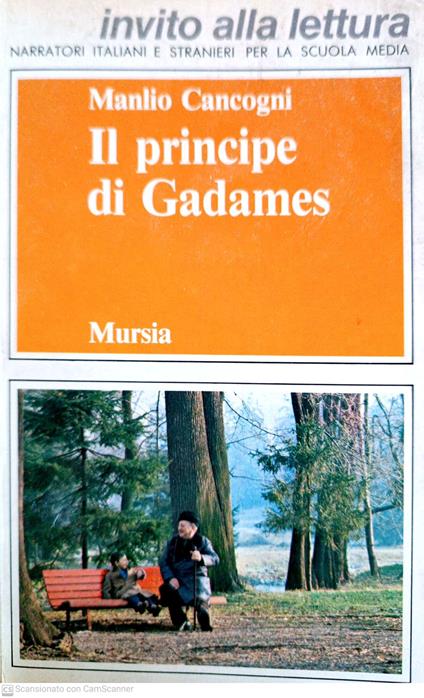 Il principe di Gadames - Manlio Cancogni - copertina