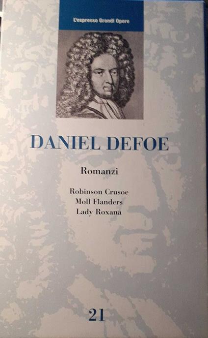 Romanzi - Daniel Defoe - copertina