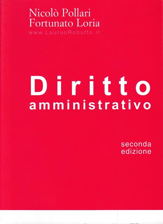 Diritto amministrativo - copertina