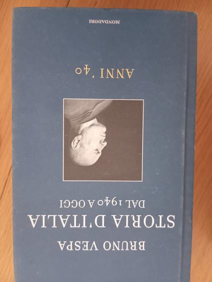 Storia d'Italia dal 1940 a oggi - Bruno Vespa - copertina