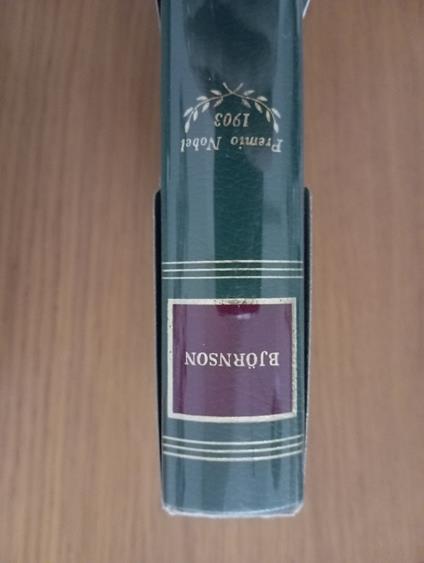 Le Opere Premio Nobel 1903 - Bjørnstjerne Bjørnson - copertina