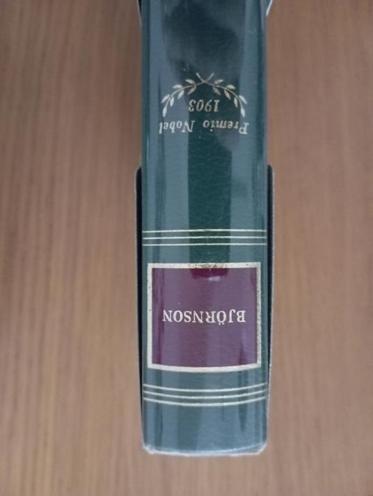 Le Opere Premio Nobel 1903 - Bjørnstjerne Bjørnson - copertina