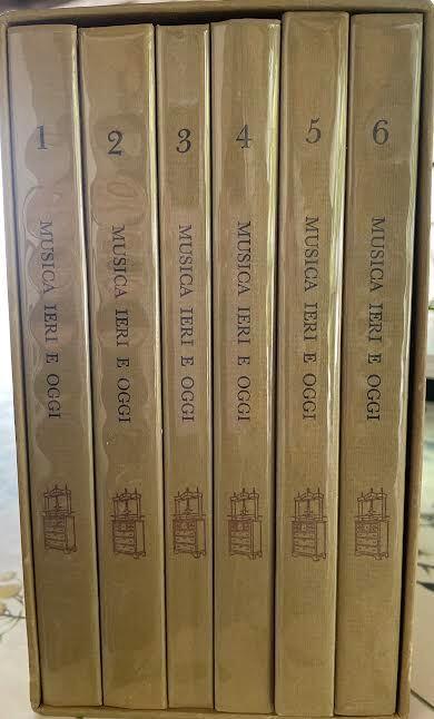 Musica ieri e oggi. 6 volumi