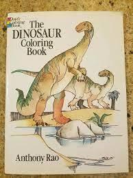 Dinosaur Coloring Book - copertina