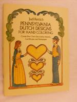 Pennsylvania Dutch Designs for Hand Coloring