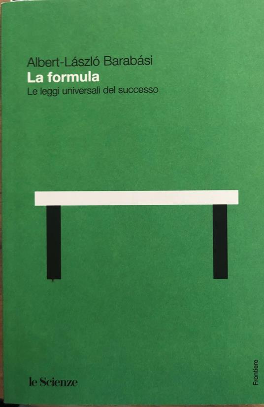 La formula. Le leggi universali del successo - copertina