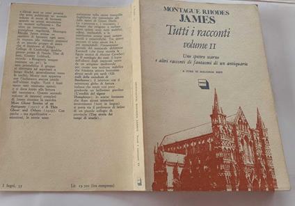 Tutti i racconti. Volume secondo - James Montague Rhodes - copertina