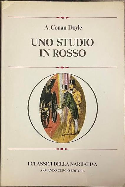 Uno studio in rosso - Arthur Conan Doyle - copertina