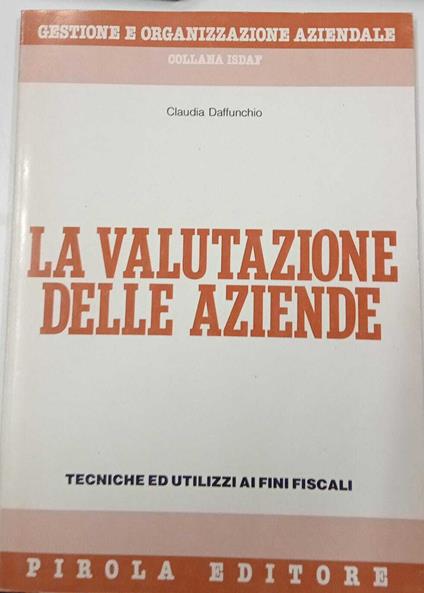 La valutazione delle aziende - copertina