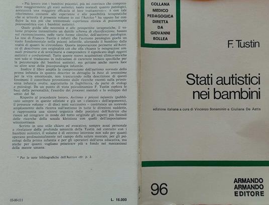 Stati autistici nei bambini - copertina