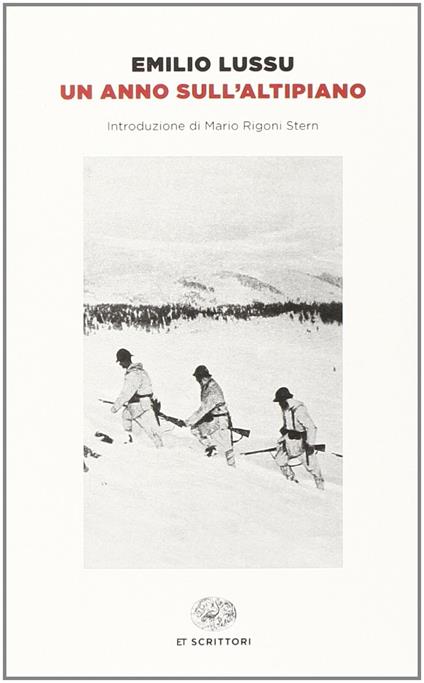 Un anno sull'altipiano - Emilio Lussu - copertina