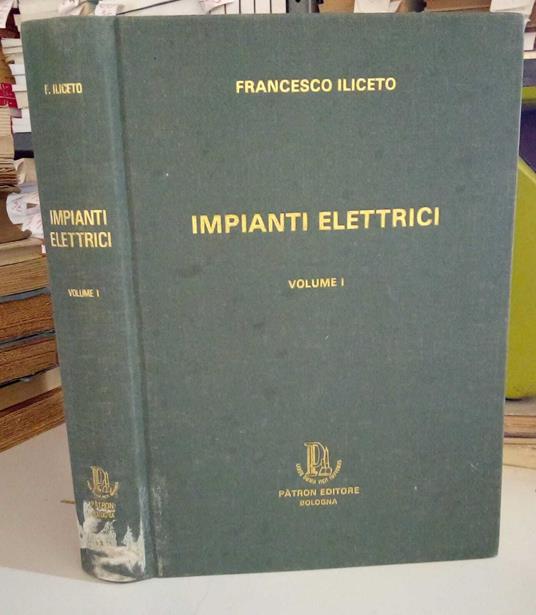 Impianti elettrici - Vol. I° - copertina