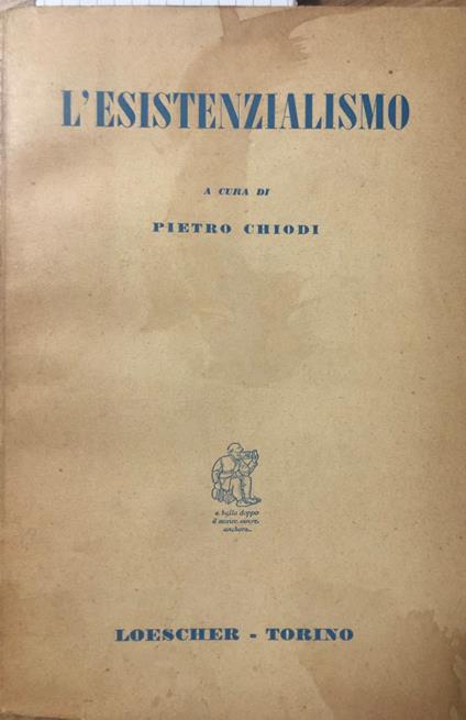 L' esistenzialismo - copertina