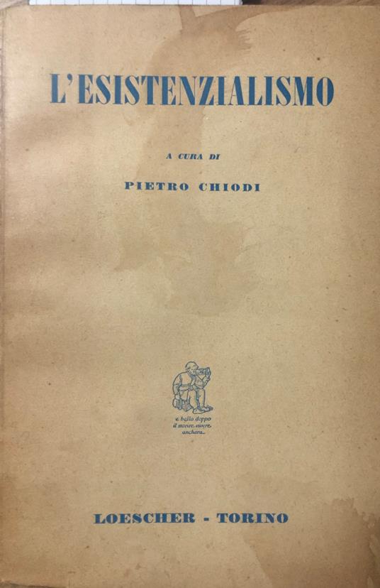 L' esistenzialismo - copertina