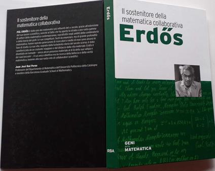 Il sostenitore della matematica collaborativa . Erdos - copertina