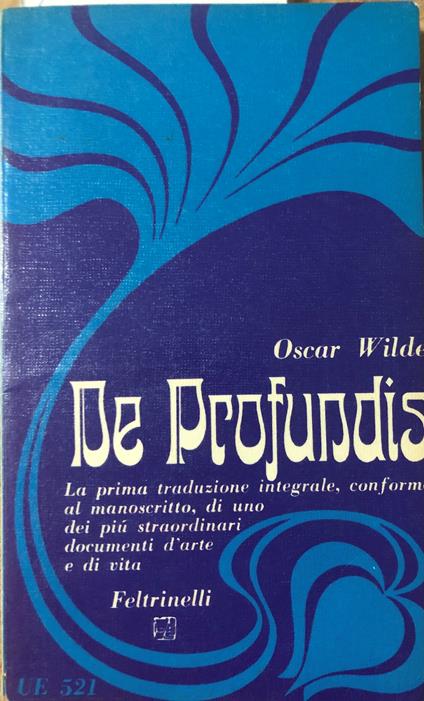 De Profundis - Oscar Wilde - copertina