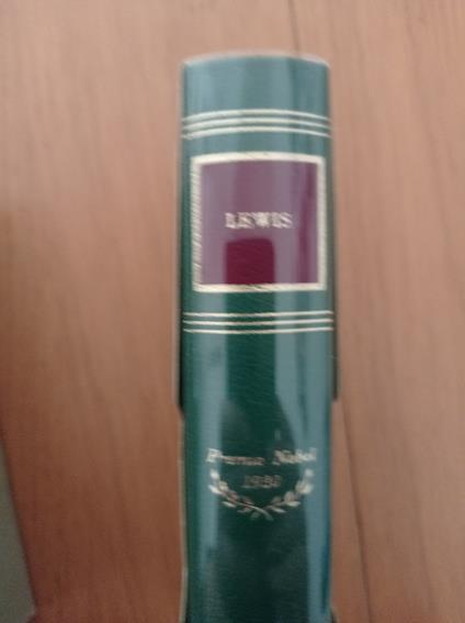 Le Opere: Premio Nobel 1930 - Lewis - copertina