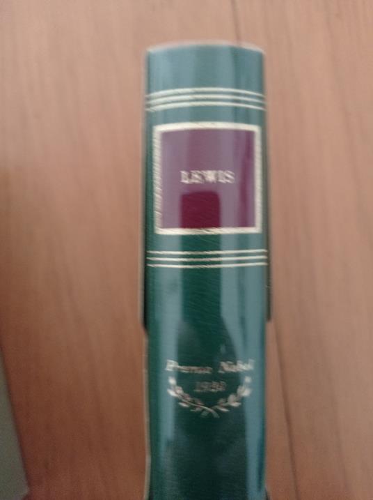 Le Opere: Premio Nobel 1930 - Lewis - copertina