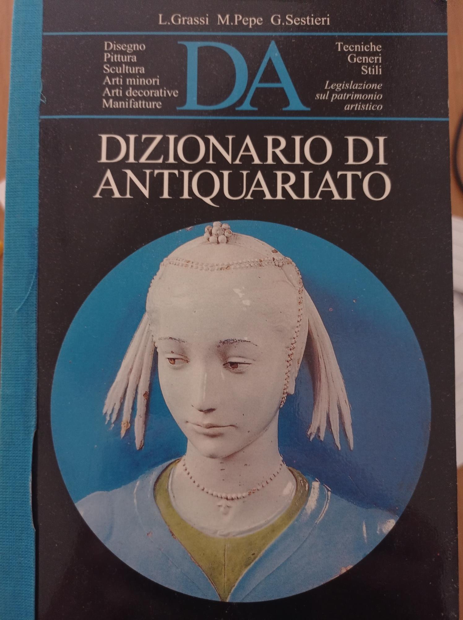 Dizionario di antiquariato