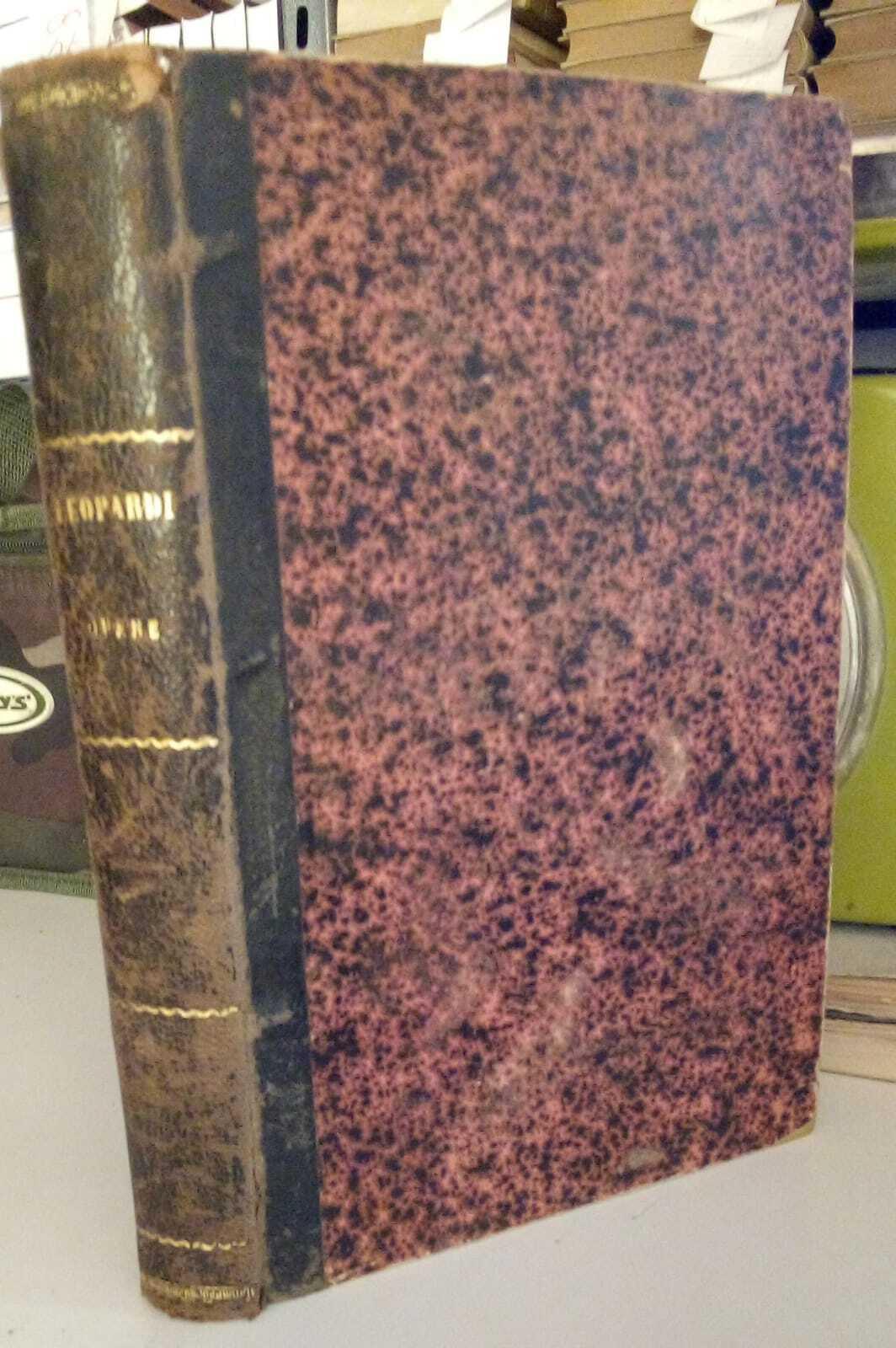 Opere di Giacomo Leopardi