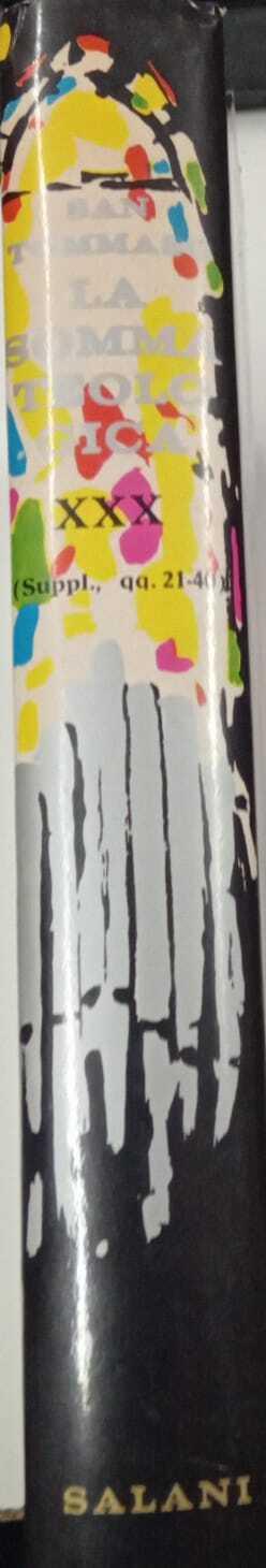 La Somma Teologica (vol. XXX) scomunica e indulgenze - estrema unzione e ordine sacro - Tommaso d'Aquino (san) - copertina