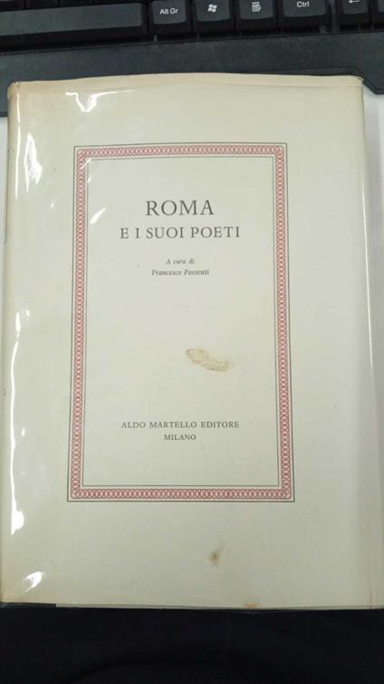 Roma e i suoi poeti - copertina